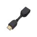 HDMI 10cm удлинение кабель женский мужской 4K высокое разрешение 3D HDMI женский мужской удлинение кабель модель A изменение трансляция tec-hdmient