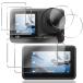 �Ή� DJI Osmo Action 4 �ی�t�B���� �K���X�t�B���� �p DJI �I�Y���A�N�V����4 �t�B���� �J�o�[6���Z�b�g ���{����