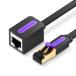 RJ45 Cat7i-sa сеть удлинение кабель,VENTIONi-sa сеть кабель удлинение кабель Cat7 удлинение соединительный кабель RJ45 код защита женский коннектор 