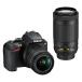 Nikon цифровой однообъективный зеркальный камера D3500 двойной zoom комплект D3500WZ
