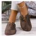  мокасины женский плоская обувь лес девушка Loafer осень новый продукт туфли-лодочки раунд tu этнический способ приятный подбородок обувь retro женская обувь 