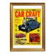 60 годы иностранная книга реклама журнал рама деревянная рама чай Gold A3 для Vintage способ car craft 1963 год 3 месяц номер Ame машина hot удилище 