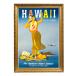  роскошный Vintage способ A3 рама деревянная рама P935 золотой искусство постер retro Hawaiian хула Гаваи Nankoku Ad ba Thai Gin g