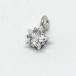  Kirakira серебряный 925 Mini звезда Star циркон верх подвеска с цепью серебряный аксессуары подвеска head CZ