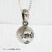  мяч type круглый циркон CZ подвеска с цепью подвеска head серебряный аксессуары готический серебряный 925 брелок для ключа тоже выставленный товар 