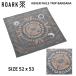 ROARK "NEVER FAILS" TRIP BANDANA DUSTY GREEN бандана органический хлопок 52x53