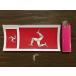 �ڥͥ��ݥ�ȯ����ǽ�ۥޥ��祹�ƥå��� Isle of Man Oblong Flag Stickers #140