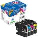 LC211-4PK 4�F�p�b�N�Ή��W�b�g���T�C�N���C���N�C���N�J�[�g���b�W�@�u���U�[�@���{���@JIT-B2114P
