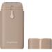 mak cell (maxell) Angelique Angelique compact корпус бритва LED свет установка мобильный легко бежевый MXBS-300.BE