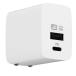 Power delivery20W соответствует двусторонний USB 2 порт установка AC зарядное устройство белый AC-047 [2 порт /USB Power Delivery соответствует ]