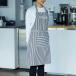  Logo apron gift popular stylish cotton 100% simple natural man and woman use Dean and Dell -ka full apron stripe 