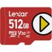  бесплатная доставка Lexarre kissa -PLAY microSDXC 512GB UHS-I карта LMSPLAY512G-BNNNG A2 U3 V30 [ за границей li tail товар ]