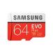  бесплатная доставка Samsung Samsung microSDXC карта 64GB EVO+ Class10 UHS-I U3 скорость 100MB/s W:60MB/s 4K MB-MC64GA[ за границей li tail товар ]( почтовая доставка 4.. бесплатная доставка )