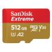  бесплатная доставка SanDisk microSDXC 512GB Extreme UHS-I U3 V30 A2 R:190MB/s W:130MB/s SDSQXAV-512G-GN6MN [ за границей li tail товар ]