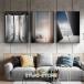  fabric panel art frame art panel Northern Europe interior entranceway art panel frame picture 