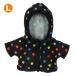  soft toy Western-style clothes Parker black dot L spring summer autumn winter Bear wear put on . change .. clothes present polka dot 