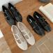  балетки туфли-лодочки Loafer ремешок Flat женский ....pe язык ko чёрный черный слоновая кость кожа эмаль .. обувь кожа обувь обувь женская обувь Корея 