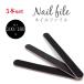  nails file black black 5 pcs set nail file nail burnishing eme Lee board foot nails 