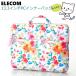  Elecom ELECOM бренд 13.3 дюймовый PC сумка BM-IBFB13F1 цветочный принт внутренний сумка персональный компьютер сумка ноутбук PC MacBook Air Pro ipad[ почтовая доставка ][ бесплатная доставка ]