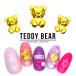  гель ногти ногти Town Nailparts плюшевый мишка metal детали ( Gold )2 штук входит .. Bear животное ногти 