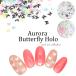 [ кошка pohs бесплатная доставка ] нейл-арт Aurora бабочка тент все 2 цвет примерно 0.6g ввод собственный ногти гель ногти 