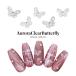 [ кошка pohs бесплатная доставка ] Nailparts Aurora прозрачный бабочка детали 5 штук входит собственный ногти гель ногти 