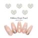 [ кошка pohs бесплатная доставка ] Nailparts лента имеется Heart жемчуг детали 1 штук собственный ногти гель ногти 