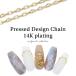 [ кошка pohs бесплатная доставка ] Nailparts Press do дизайн цепь THIN 14K примерно 30cm ввод собственный ногти гель ногти 