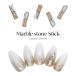 [ кошка pohs бесплатная доставка ] Nailparts циркон производства мрамор Stone палочка детали 2 штук собственный ногти гель ногти 