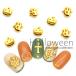 [ кошка pohs бесплатная доставка ] Nailparts Halloween metal детали чудовище тыква Gold 5 штук собственный ногти гель ногти 