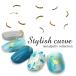 [ кошка pohs бесплатная доставка ] Nailparts стильный машина b детали [ Gold * серебряный / примерно 20 штук входит ] собственный ногти гель ногти 