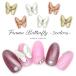 [ кошка pohs бесплатная доставка ] Nailparts рама бабочка детали 3colors все 3 цвет 3 штук собственный ногти one ho n ногти гель ногти 