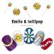 [ кошка pohs бесплатная доставка ] Nailparts Smile &amp;roli pop детали [ Smile /roli pop ]5 штук собственный ногти гель ногти 