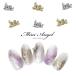 [ кошка pohs бесплатная доставка ] Nailparts Mini Angel детали [ Gold / серебряный ]3 штук собственный ногти гель ногти 