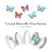 [ кошка pohs бесплатная доставка ] Nailparts crystal бабочка прозрачный Aurora детали все 2 вид 3 штук собственный ногти гель ногти 