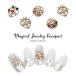 [ кошка pohs бесплатная доставка ] Nailparts циркон производства magical ювелирные изделия compact детали все 2 вид [ цвет / crystal ]2 штук входит собственный ногти гель ногти 