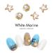 [ кошка pohs бесплатная доставка ] Nailparts белый морской детали все 2 вид [hitote/ ракушка ]3 штук входит собственный ногти гель ногти 