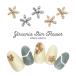 [ кошка pohs бесплатная доставка ] Nailparts циркон производства циркон тонкий цветок детали [ Gold / серебряный ]2 штук входит собственный ногти гель ногти 