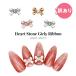 [ кошка pohs бесплатная доставка ] [ есть перевод ] Nailparts Heart Stone имеется ga- Lee лента детали [ Gold / серебряный / розовый ] все 3 цвет 2 штук собственный ногти гель ногти 