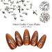 [ кошка pohs бесплатная доставка ] Nailparts серебряный готический Cross хлопья детали все 2 цвет примерно 0.5g ввод гель ногти 