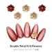  гель ногти ногти Town Nailparts двойной petaru оборка цветок детали все 2 вид 2 штук входит 