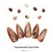  гель ногти ногти Town Nailparts панцирь черепахи рисунок прозрачный plate детали 5 штук входит ушная раковина 