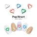 [ кошка pohs бесплатная доставка ] Nailparts pop Heart детали все 4 цвет 5 штук входит собственный ногти гель ногти 