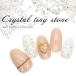 [ кошка pohs бесплатная доставка ] нейл-арт стразы crystal Thai колено Stone примерно 2g crystal Aurora собственный ногти гель ногти ... декорированный телефон 