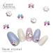 [ кошка pohs бесплатная доставка ] стразы автомобиль i колено crystal (SHINY CRYSTAL) особый cut crystal Aurora 5 штук входит гель ногти ... декорированный телефон 