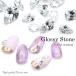 [ кошка pohs бесплатная доставка ] стразы циркон производства g Rossi - Stone (Glossy stone) V cut / Teardrop 3 размер foot ногти ... декорированный телефон 
