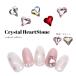 [ кошка pohs бесплатная доставка ] стразы crystal Heart Stone V cut все 4 цвет 5 штук собственный ногти гель ногти 