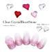[ кошка pohs бесплатная доставка ] стразы прозрачный crystal Heart Stone V cut все 4 цвет собственный ногти гель ногти 