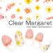 [ кошка pohs бесплатная доставка ] прозрачный Margaret наклейки на ногти [E358] нейл-арт гель цветок цветок розовый собственный ногти гель ногти 