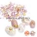 [ кошка pohs бесплатная доставка ] Nailparts Princess ракушка MIX детали [ лиловый / розовый ] собственный ногти гель ногти 